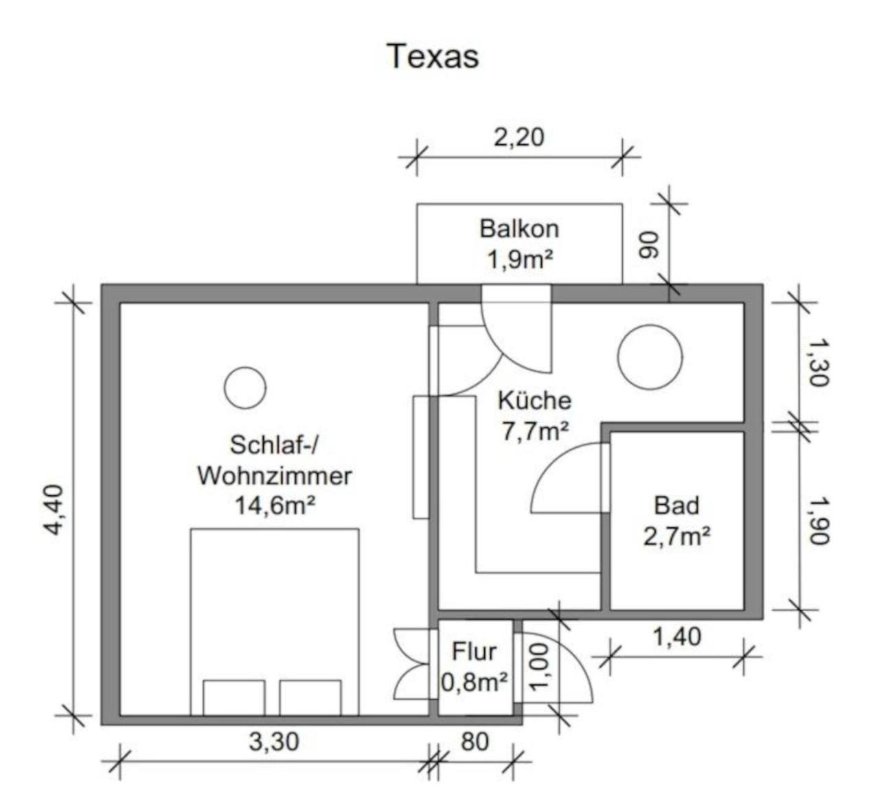 Apartmán Little Hawaii & Texas Bad Wildungen Exteriér fotografie